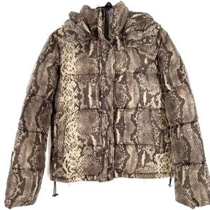 Aqua Animal Print Coat